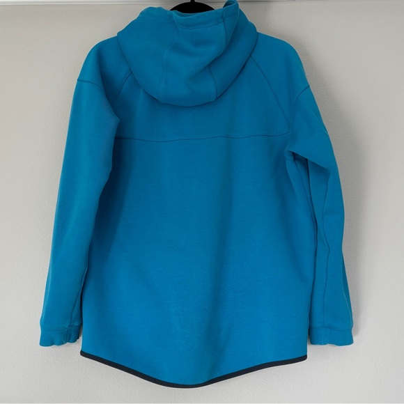 Nike Teal Full-Zip Hoodie with Pink Accents - Picture 6 of 7